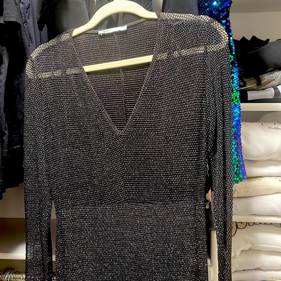 Zara mesh dress midi small - Picture 2 of 4